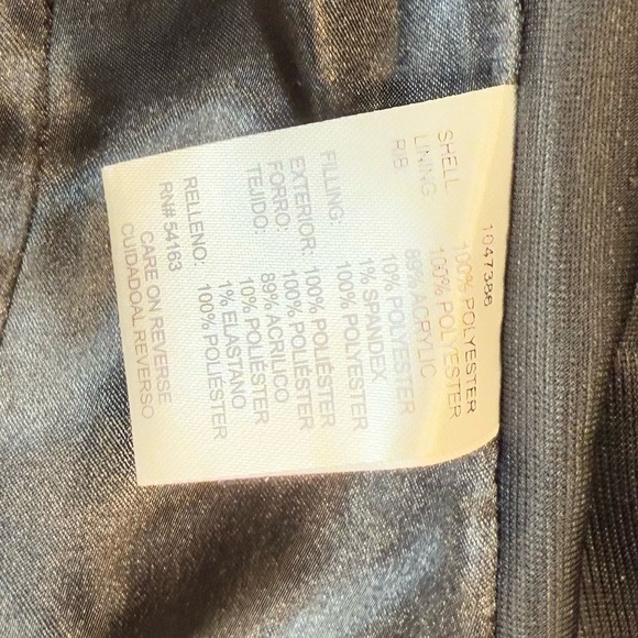 Andrew Marc Green and Black Quilted Zip Vest Womens Size Medium - Picture 8 of 8